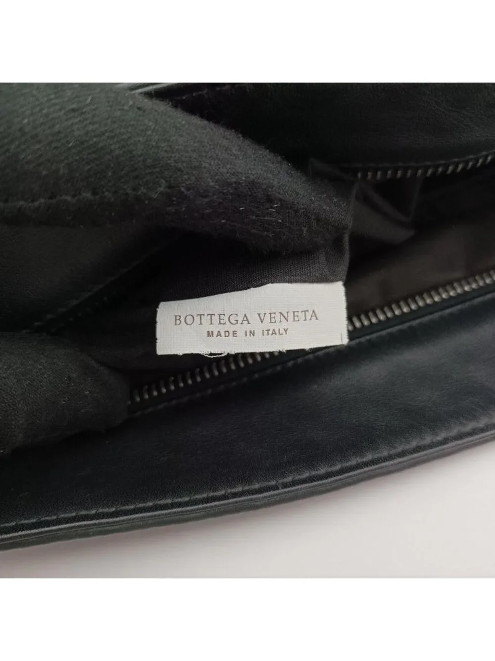 Bottega Veneta Intrecciato Black Lambskin Tote
